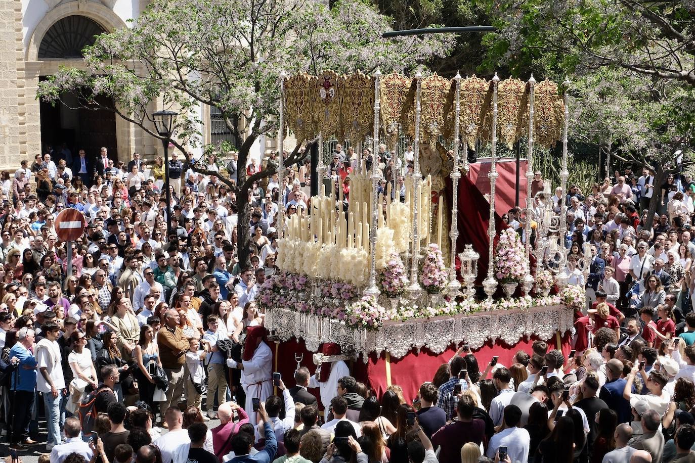 Las imágenes de la Borriquita en la Semana Santa de Cádiz 2025