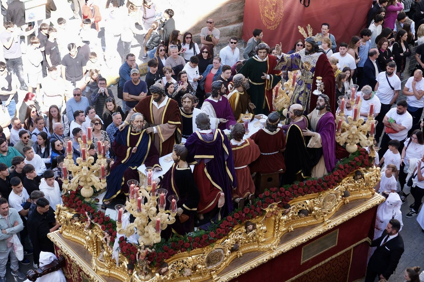 Las imágenes de la Sagrada Cena en la Semana Santa de Cádiz 2025