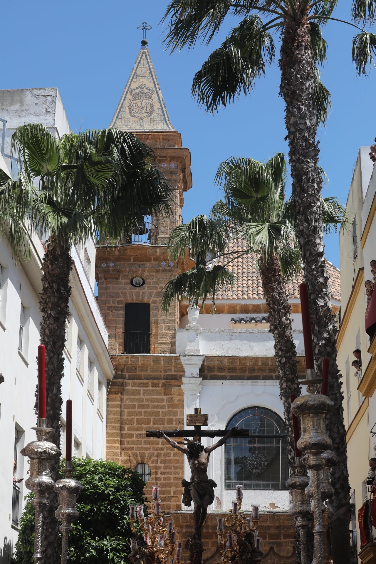 Las imágenes de La Palma en la Semana Santa de Cádiz 2025