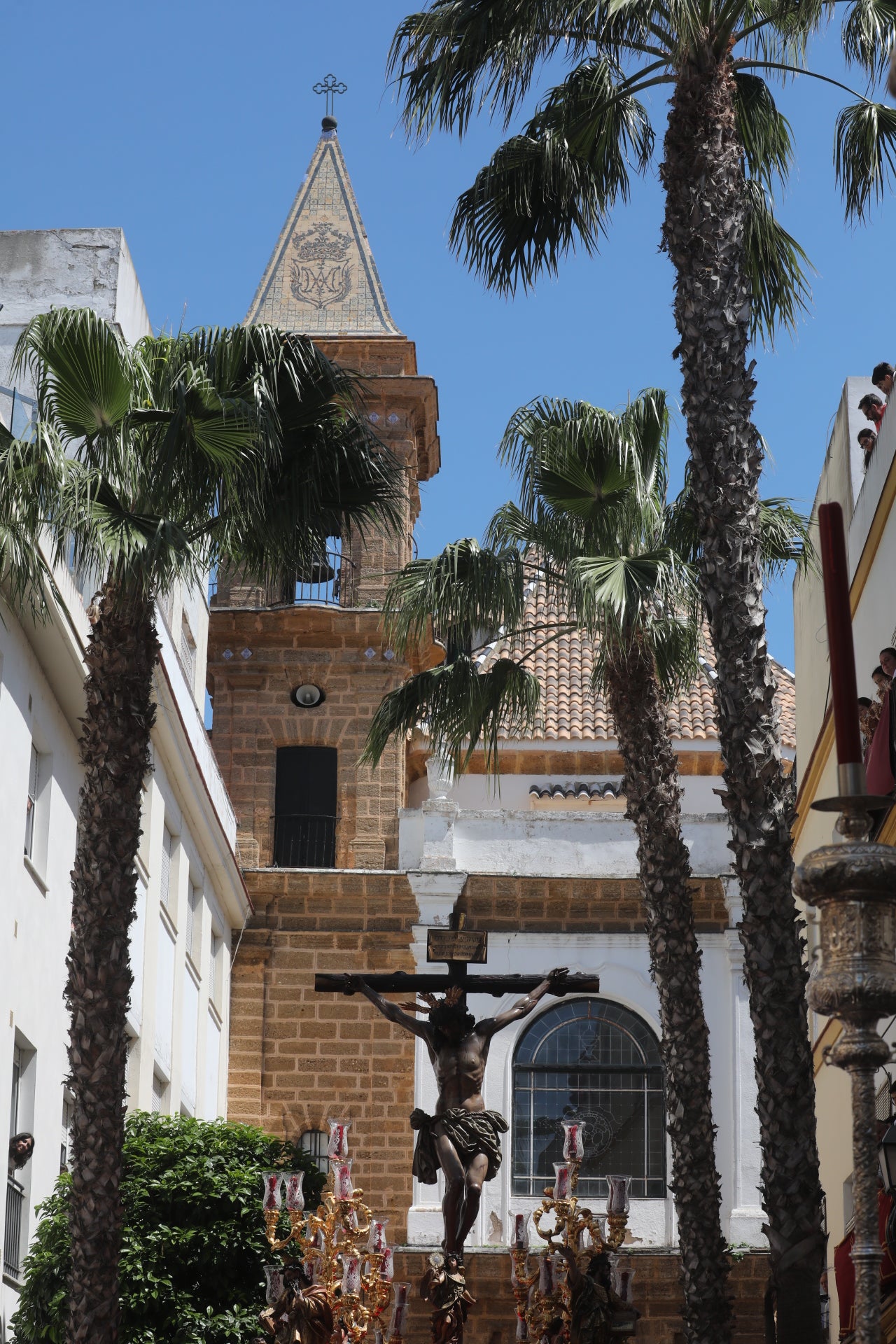 Las imágenes de La Palma en la Semana Santa de Cádiz 2025