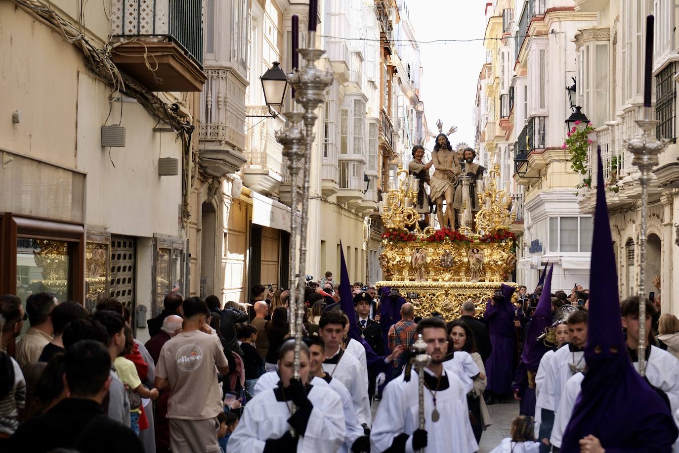 Las imágenes de Columna en la Semana Santa de Cádiz 2025