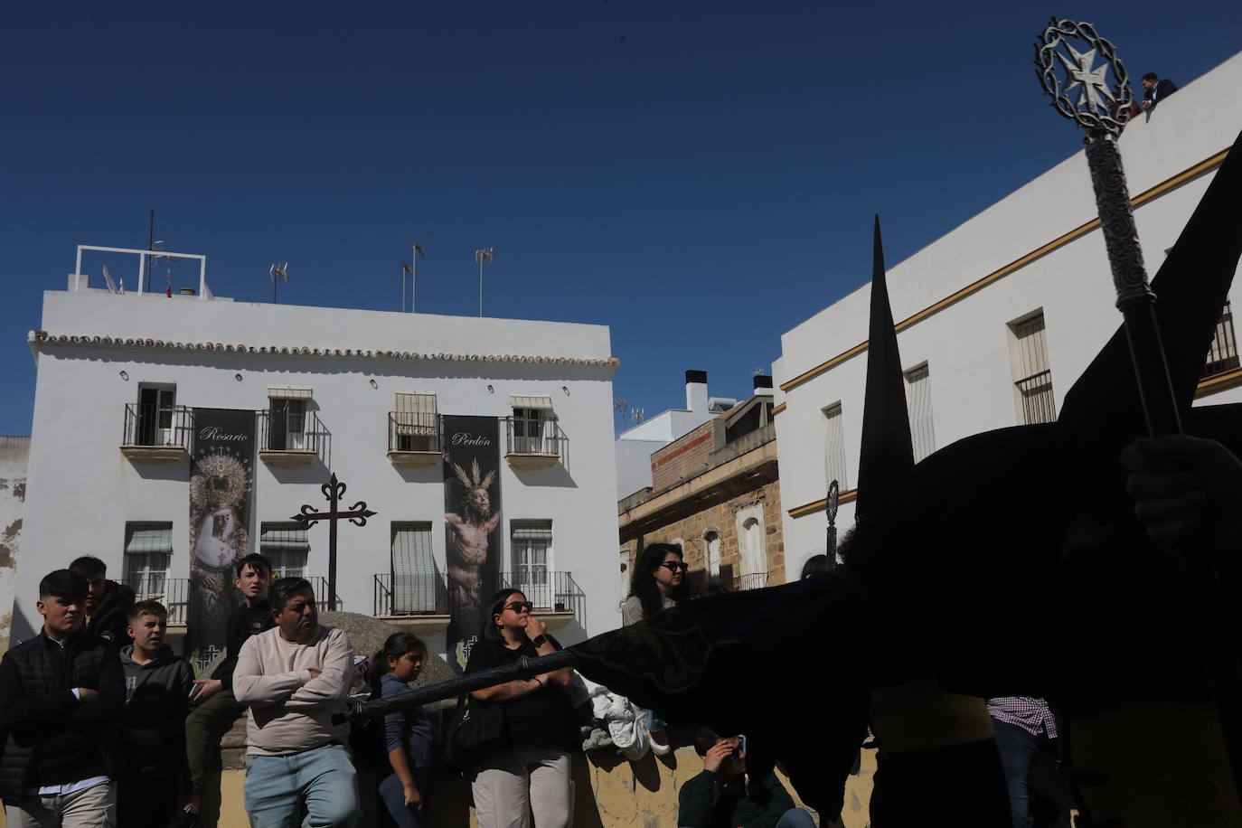 Las imágenes de Sanidad en la Semana Santa de Cádiz 2025