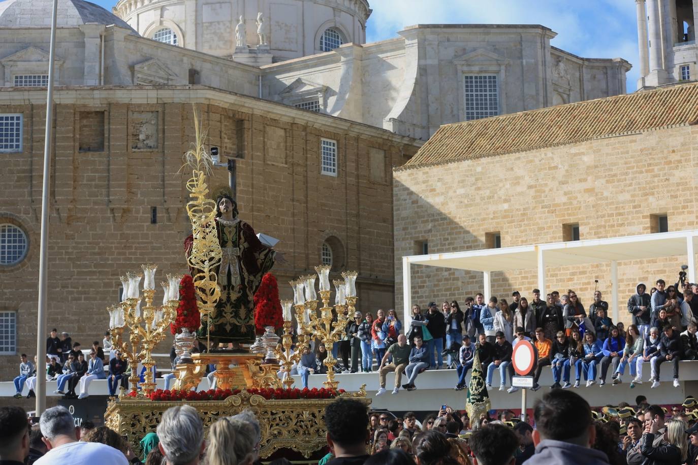 Las imágenes de Las Aguas en la Semana Santa de Cádiz 2025