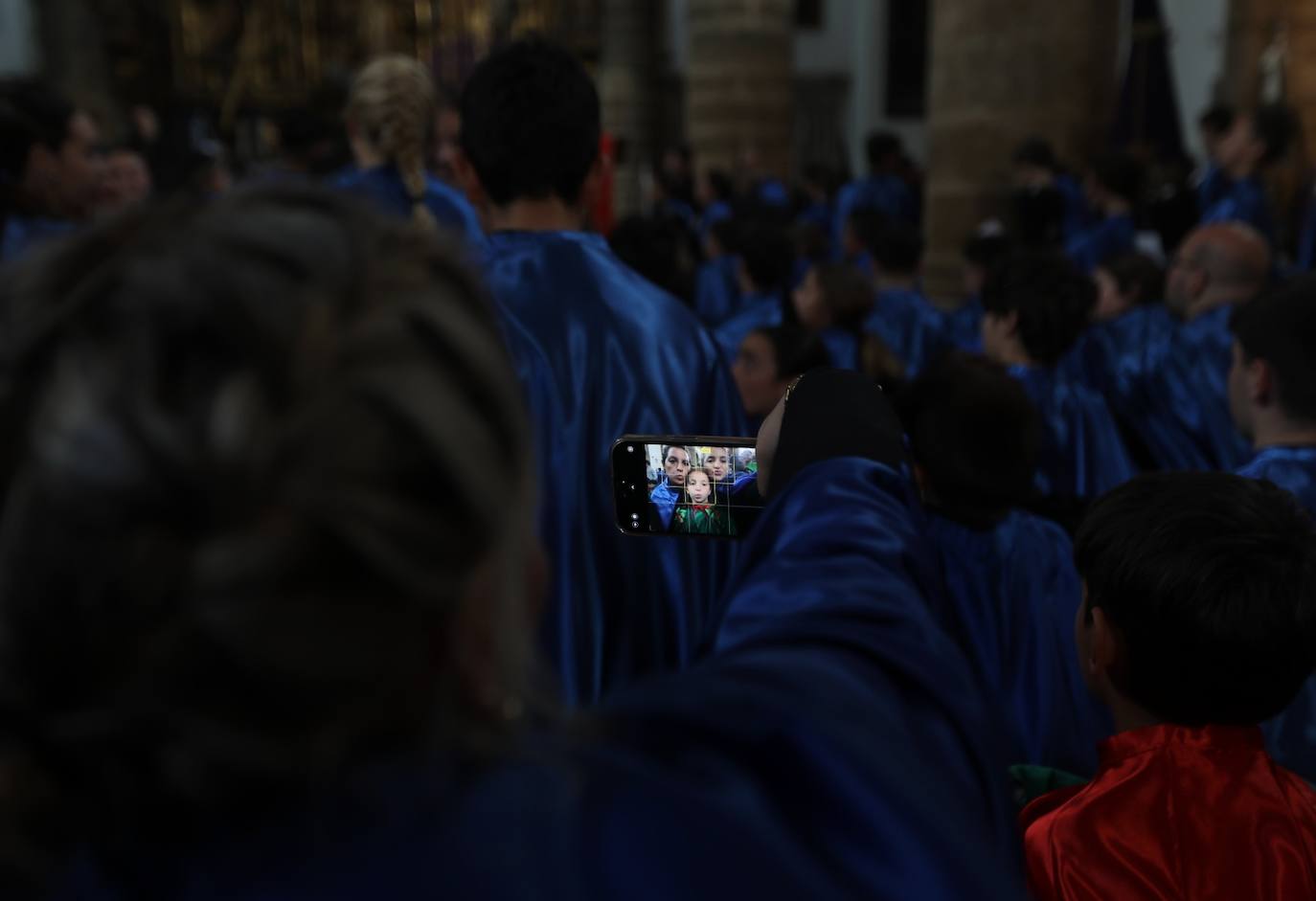 Las imágenes de Las Aguas en la Semana Santa de Cádiz 2025