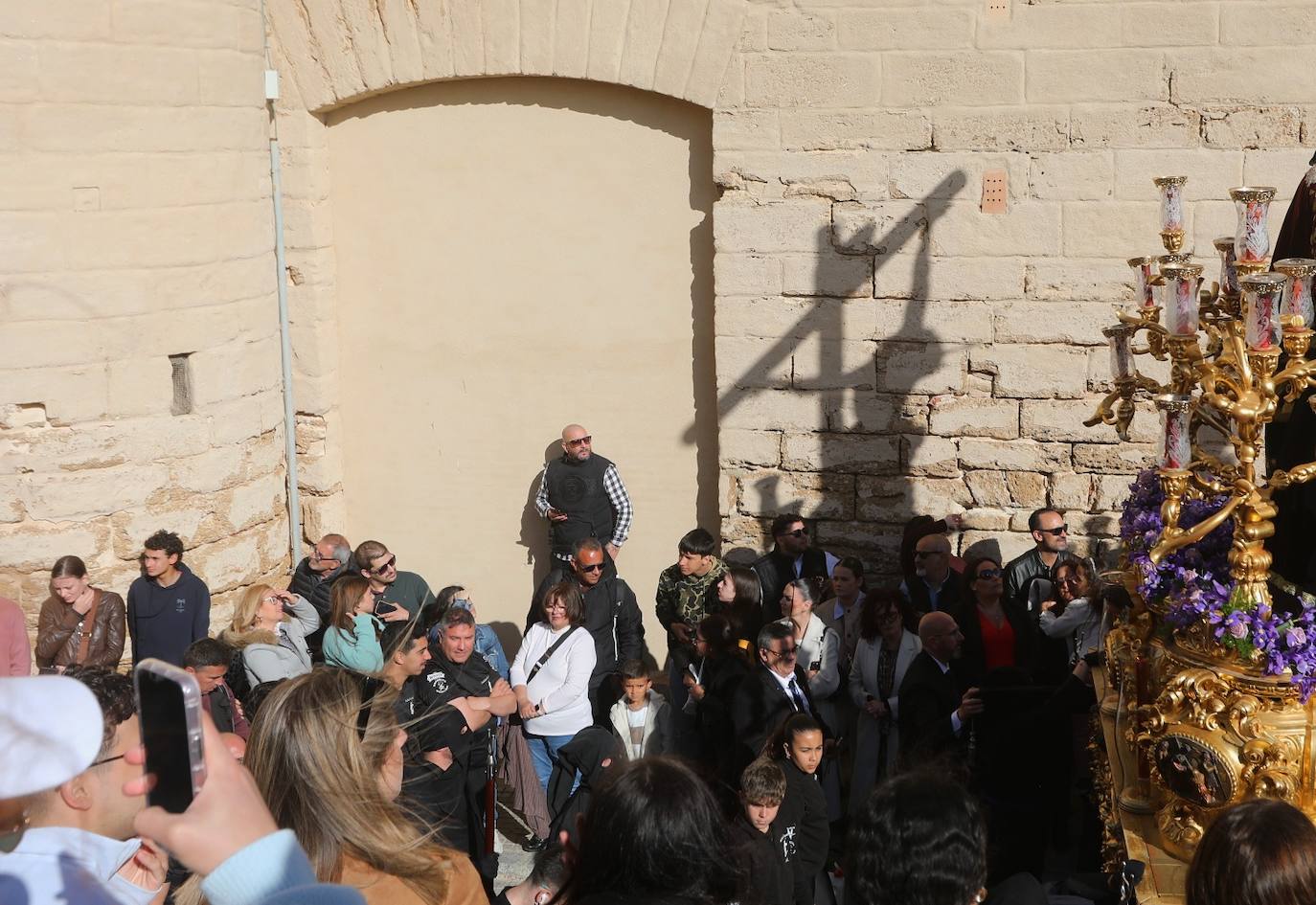 Las imágenes de Las Aguas en la Semana Santa de Cádiz 2025