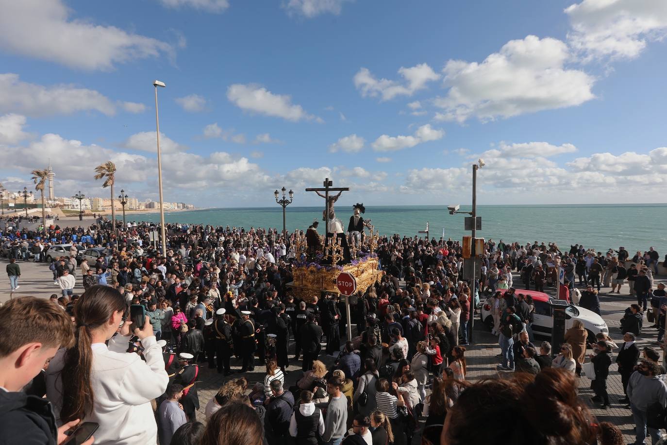 Las imágenes de Las Aguas en la Semana Santa de Cádiz 2025