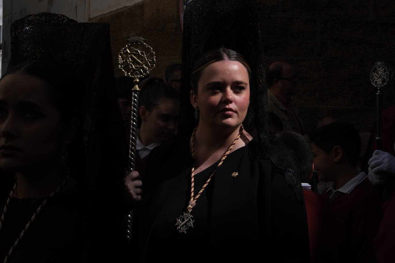 Las imágenes de Sentencia en la Semana Santa de Cádiz 2025