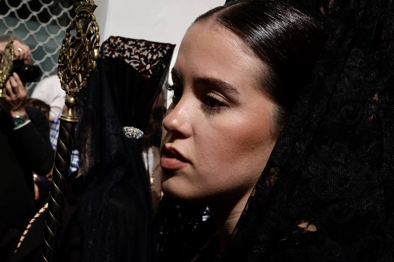 Las imágenes de Sentencia en la Semana Santa de Cádiz 2025