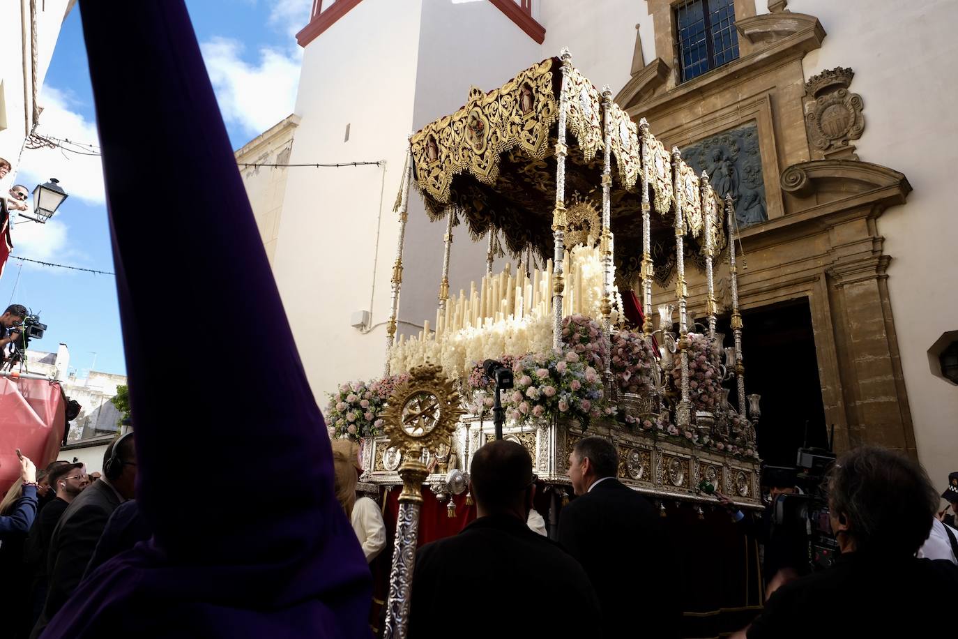 Las imágenes de Sentencia en la Semana Santa de Cádiz 2025