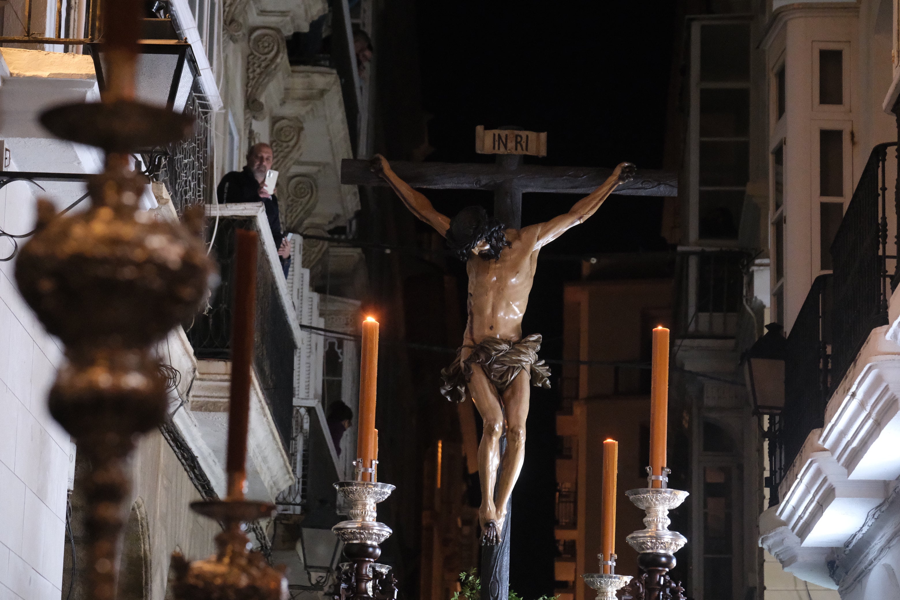 Fotos: Buena Muerte el Viernes Santo en la Semana Santa de Cádiz 2025