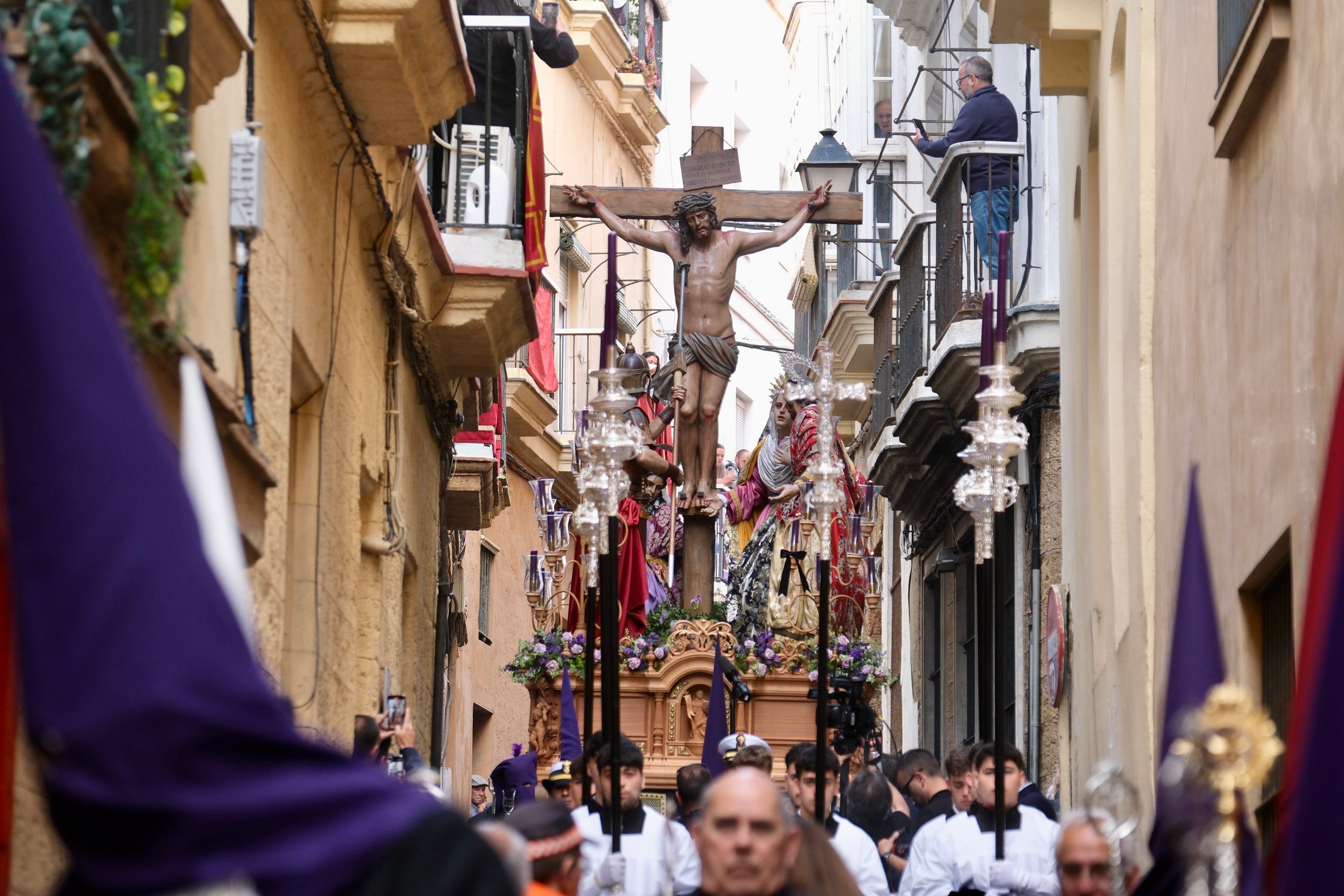 Fotos: La Sed el Viernes Santo en la Semana Santa de Cádiz 2025