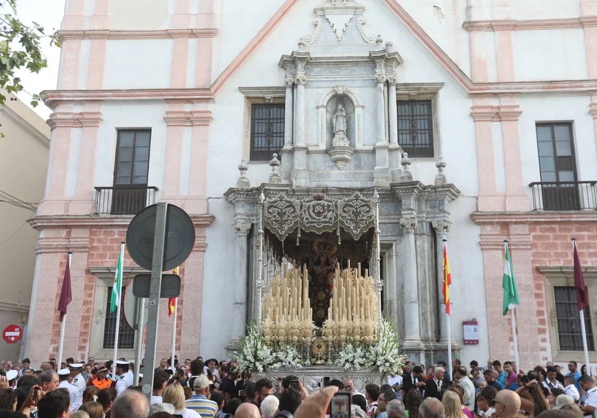 Novena, procesión y actos en honor a la Virgen del Carmen de Cádiz
