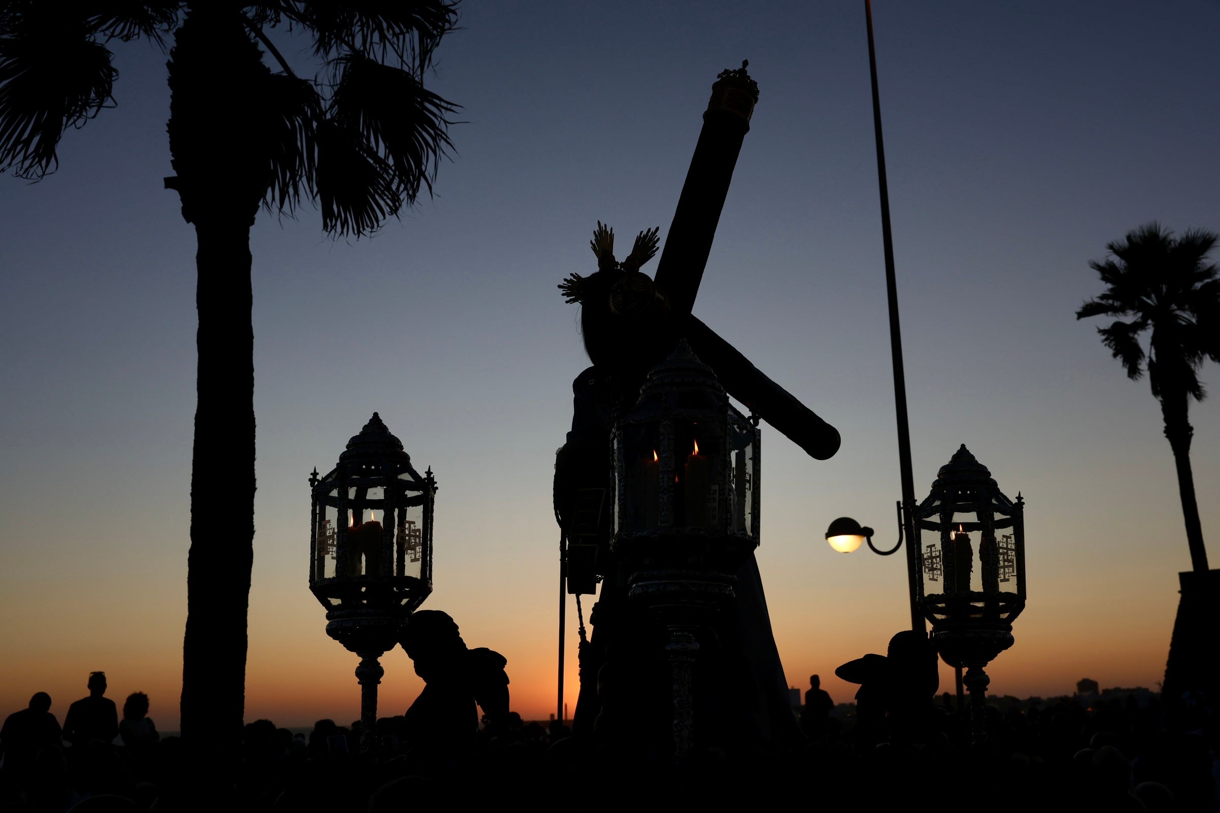 Las imágenes del comienzo de la Peregrinación Extraordinaria del Nazareno