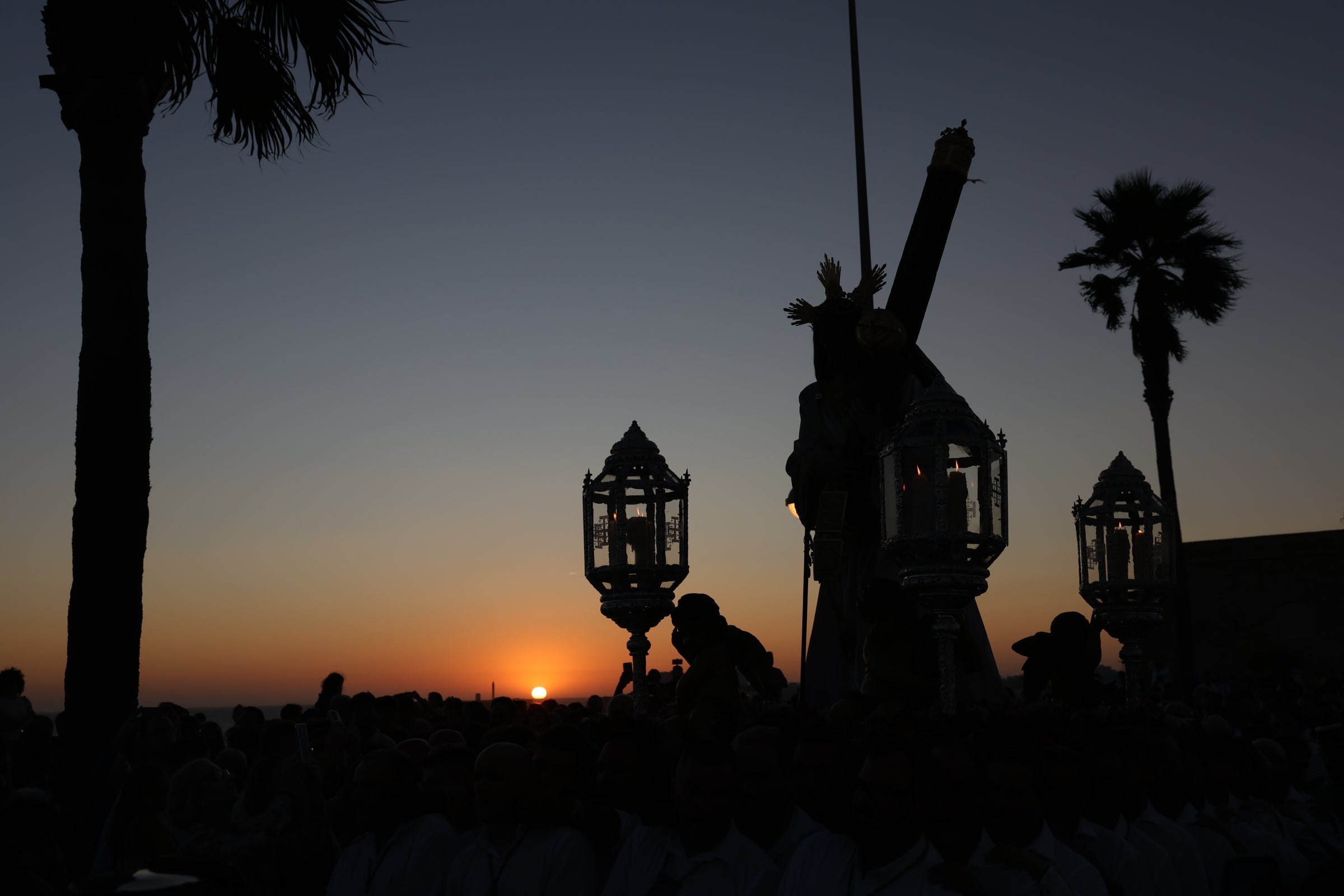 Las imágenes del comienzo de la Peregrinación Extraordinaria del Nazareno