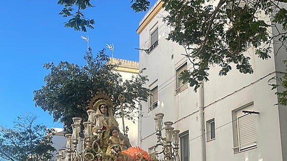 Horario y recorrido de la procesión de la Pastora de Trille de Cádiz 2026