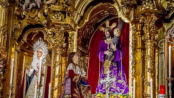 La hermandad del Nazareno celebra Santa María Magdalena