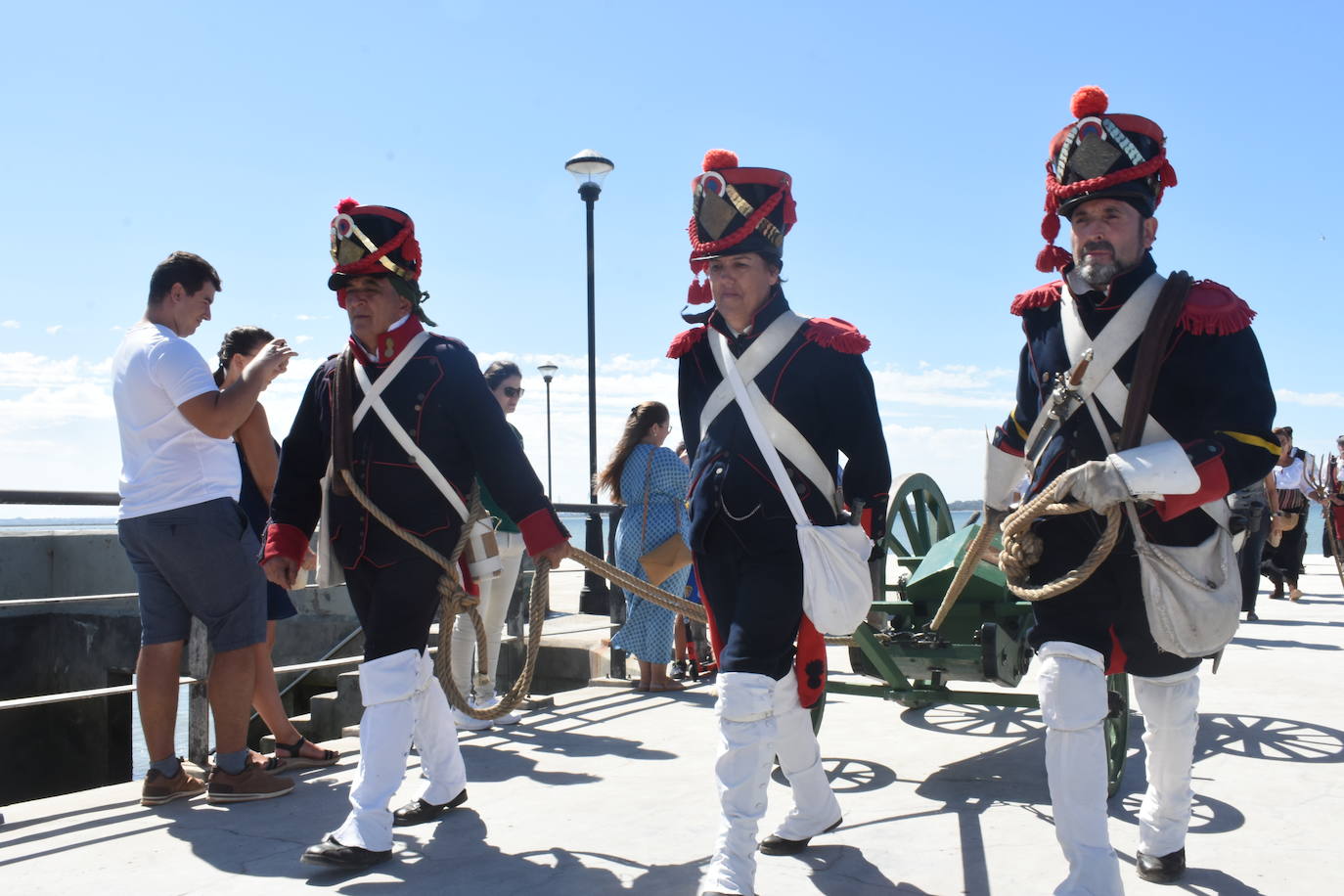 Así ha sido la recreación de la histórica Batalla del Trocadero de 1823