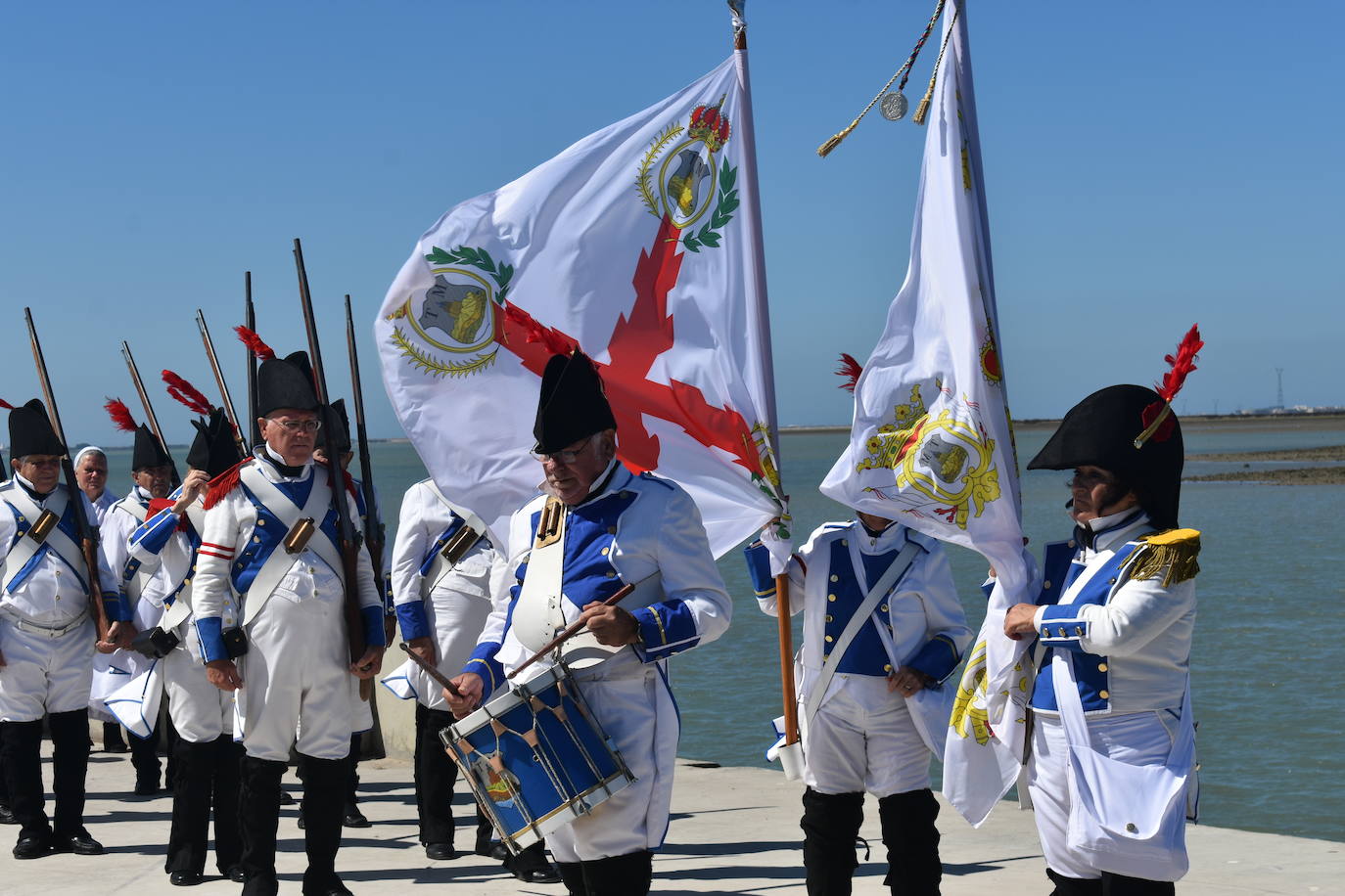 Así ha sido la recreación de la histórica Batalla del Trocadero de 1823