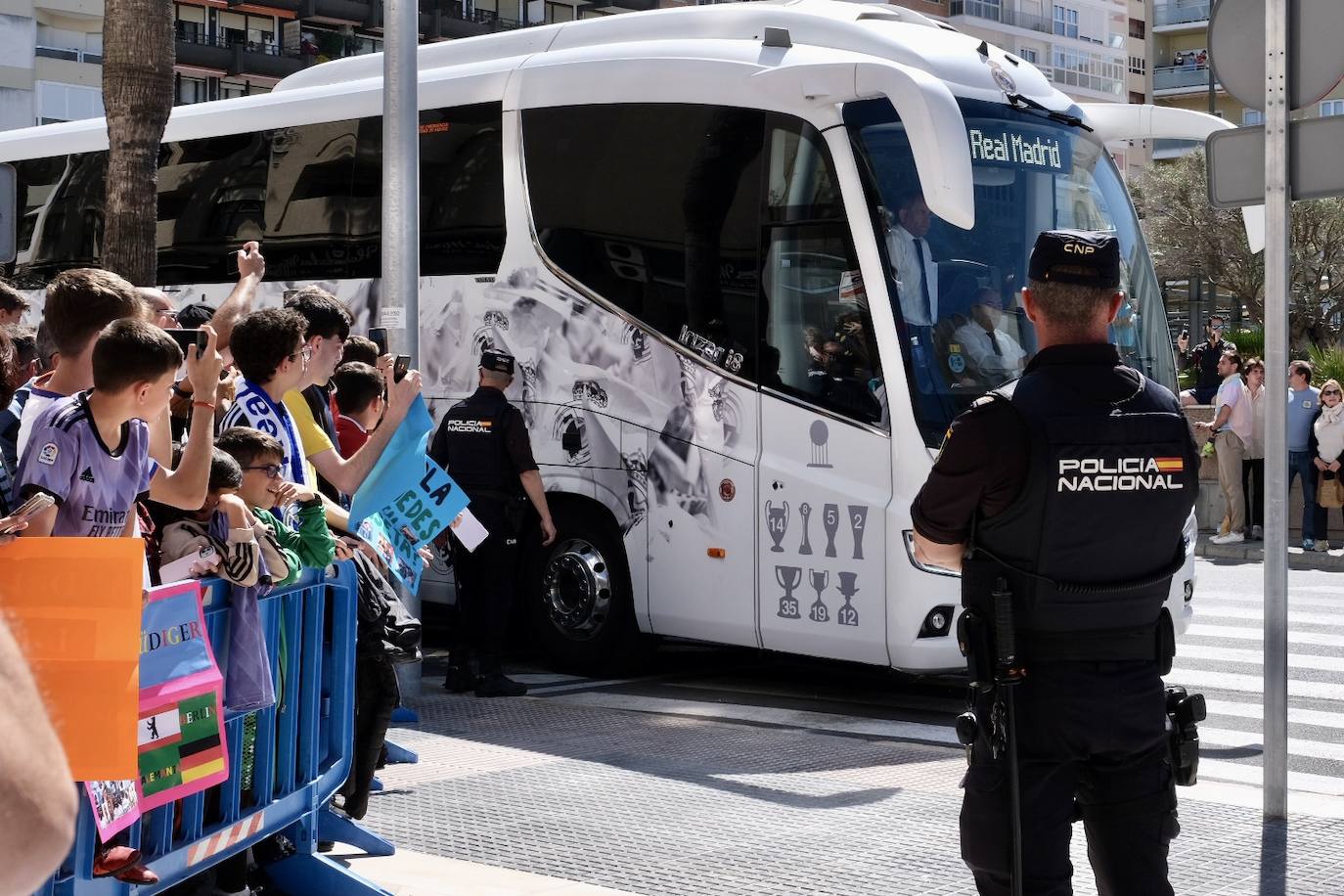 Fotos: Fiebre madridista en Cádiz