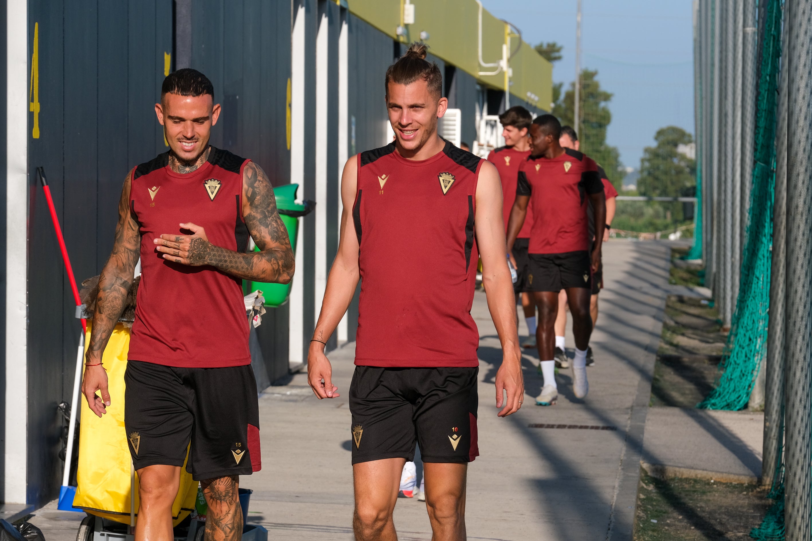 El regreso a los entrenamientos del Cádiz CF, en imágenes