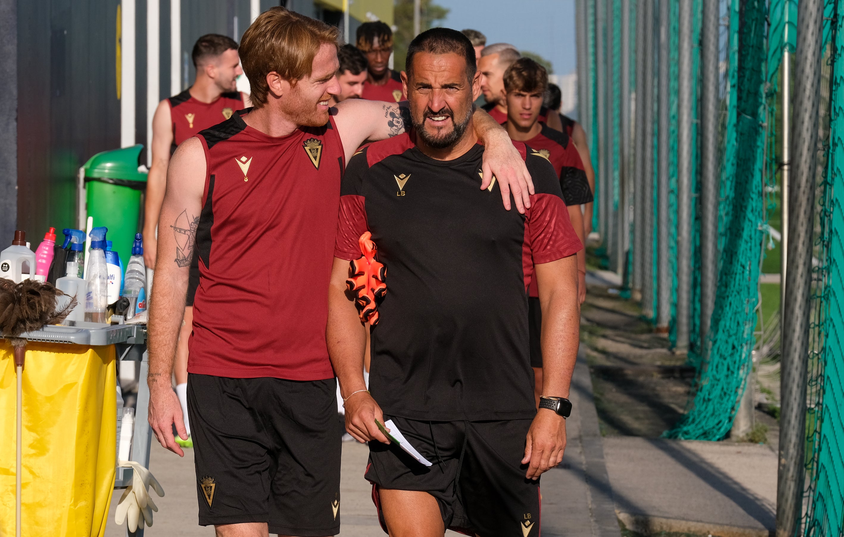 El regreso a los entrenamientos del Cádiz CF, en imágenes