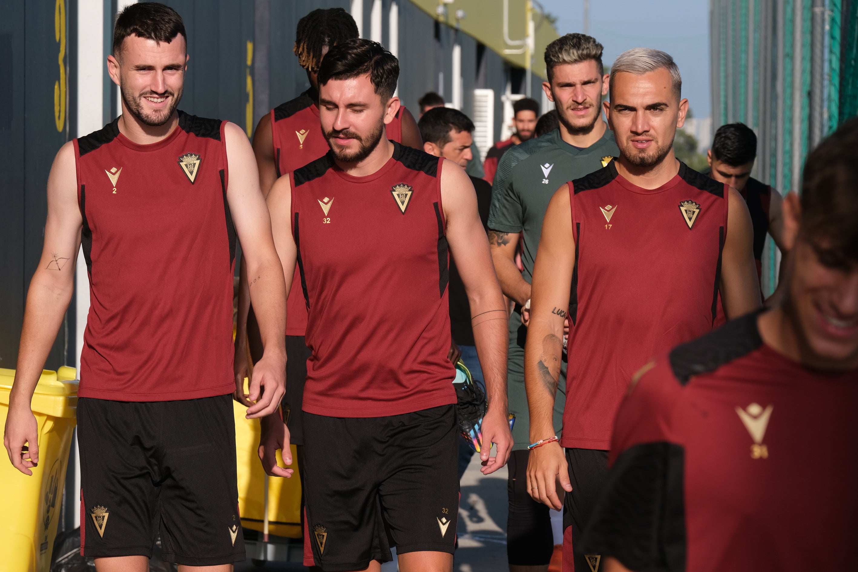 El regreso a los entrenamientos del Cádiz CF, en imágenes