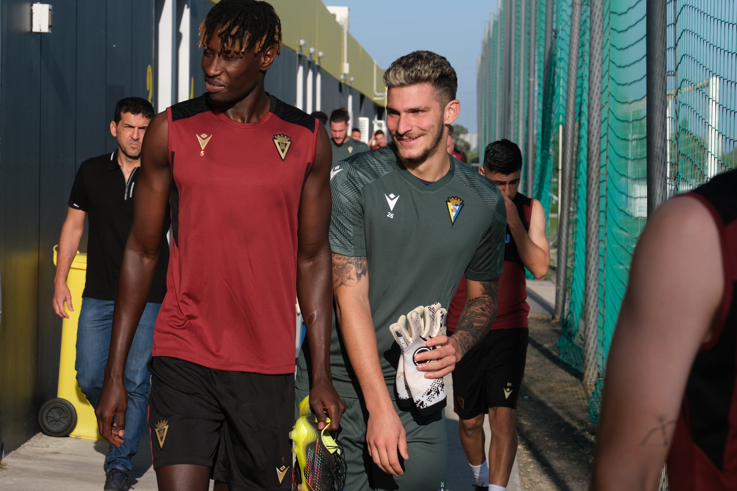 El regreso a los entrenamientos del Cádiz CF, en imágenes