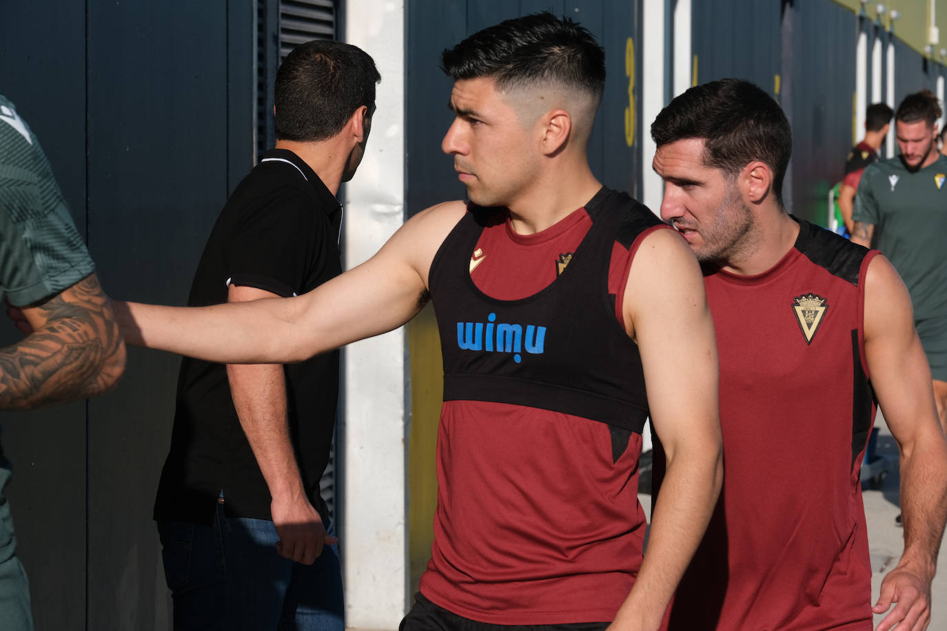 El regreso a los entrenamientos del Cádiz, en imágenes