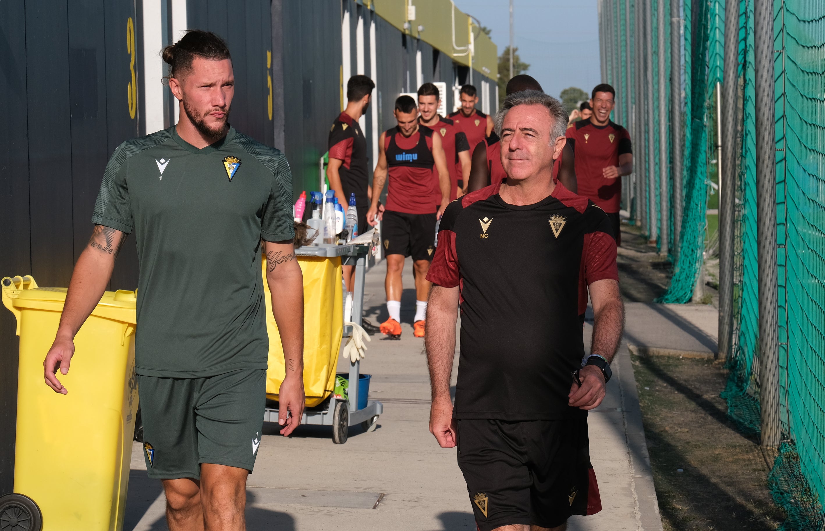 El regreso a los entrenamientos del Cádiz CF, en imágenes