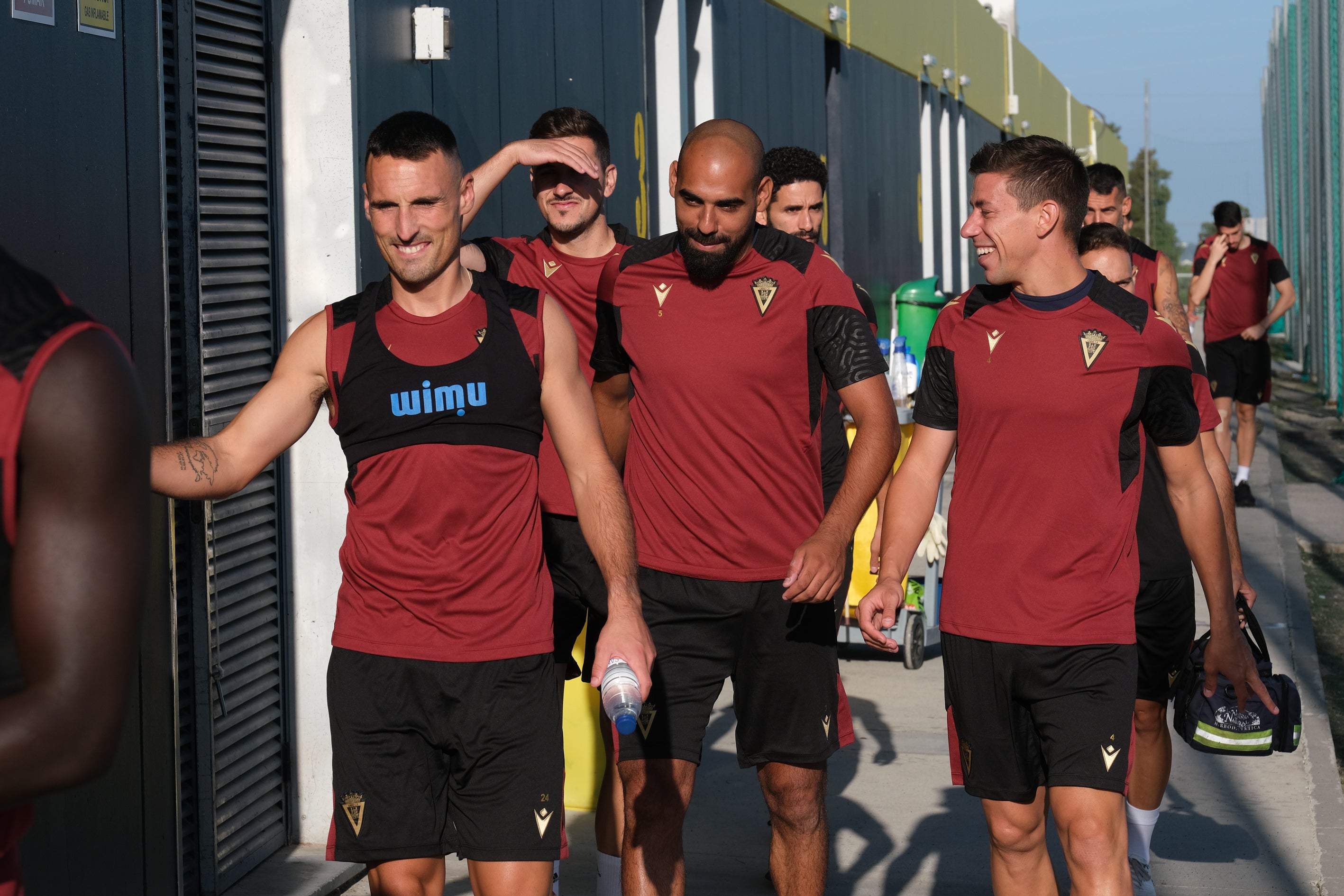 El regreso a los entrenamientos del Cádiz CF, en imágenes