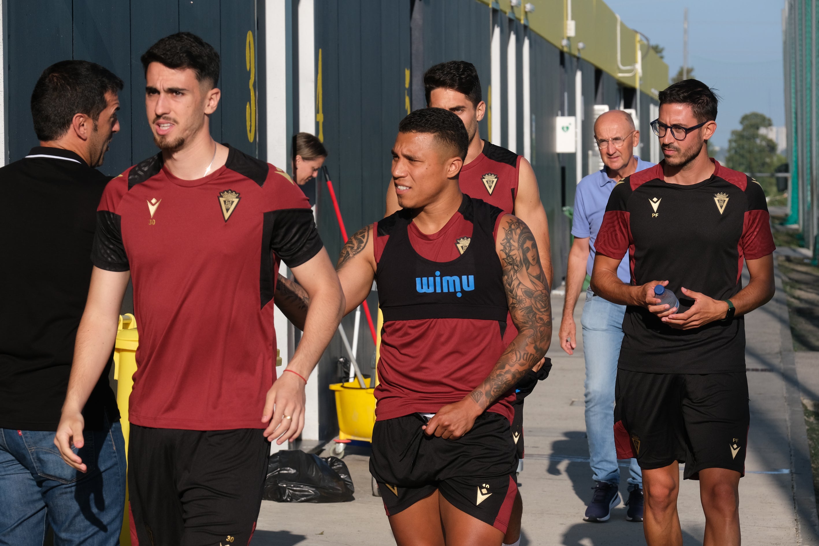 El regreso a los entrenamientos del Cádiz CF, en imágenes