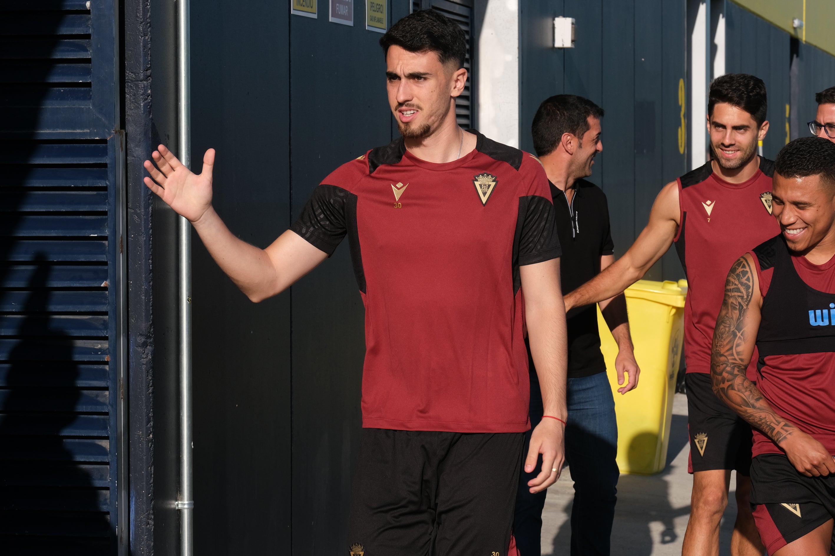 El regreso a los entrenamientos del Cádiz CF, en imágenes