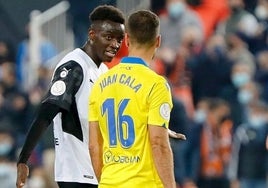 Un Valencia - Cádiz sin Cala en Mestalla