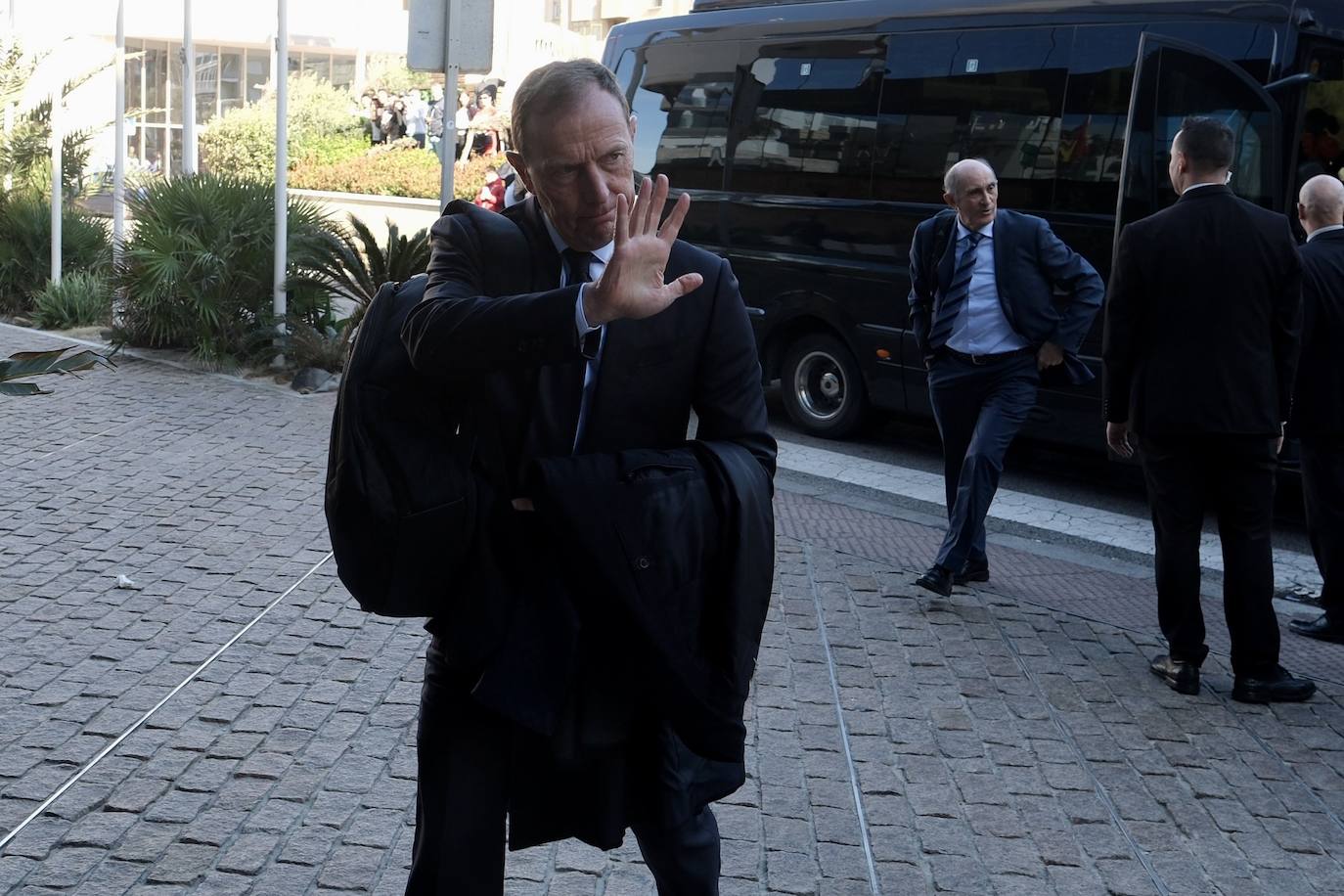 Fotos: Así ha sido la llegada del Real Madrid