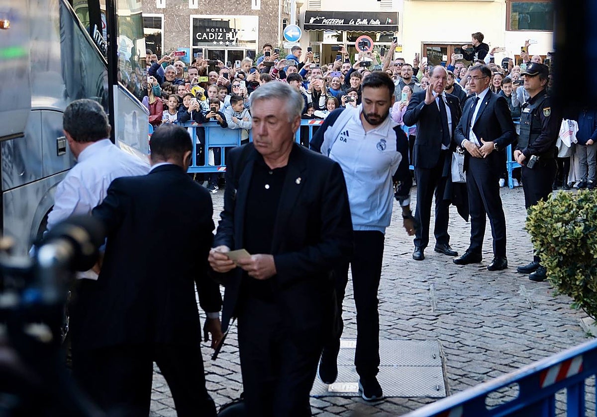 Fotos: Así ha sido la llegada del Real Madrid