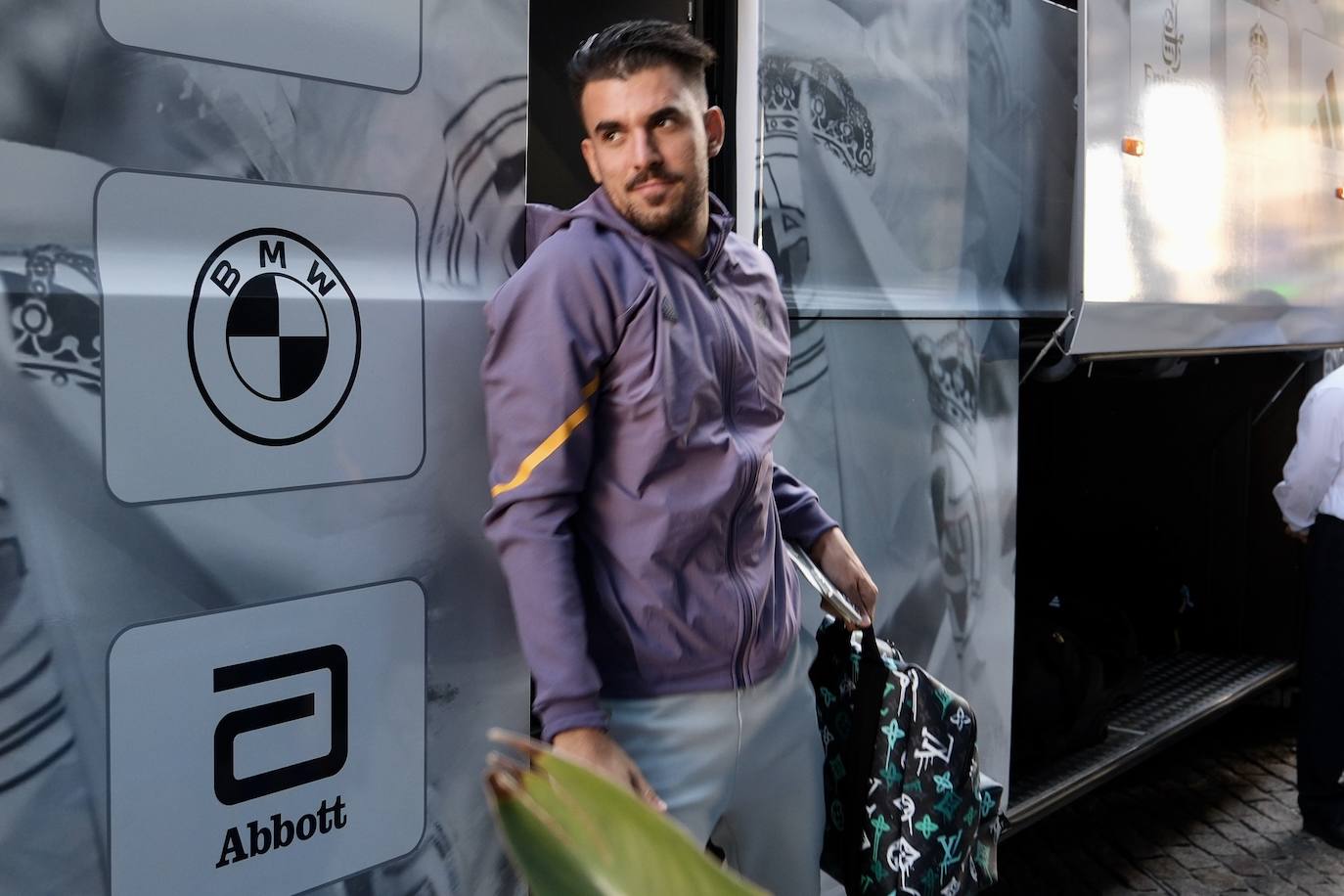 Fotos: Así ha sido la llegada del Real Madrid