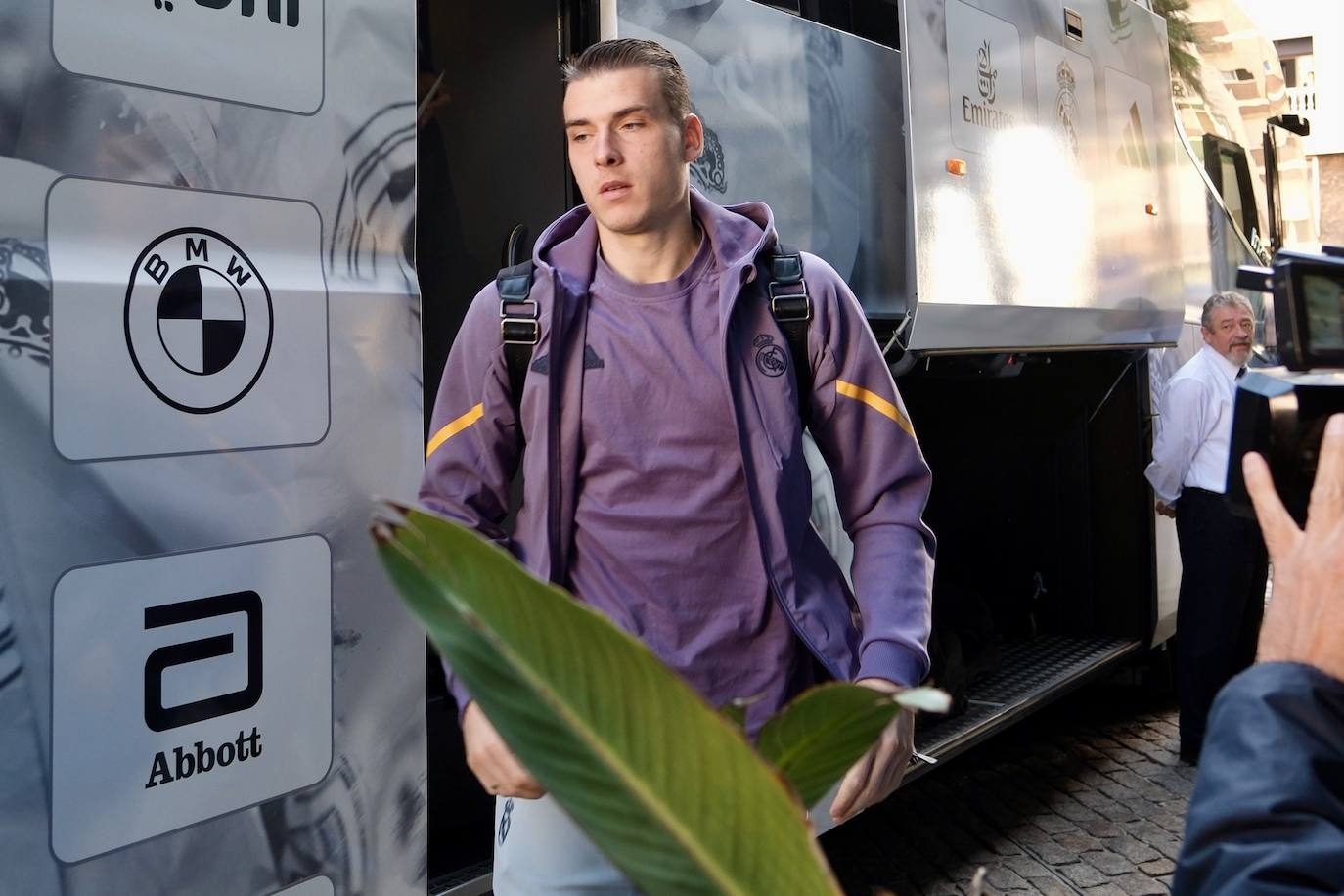 Fotos: Así ha sido la llegada del Real Madrid