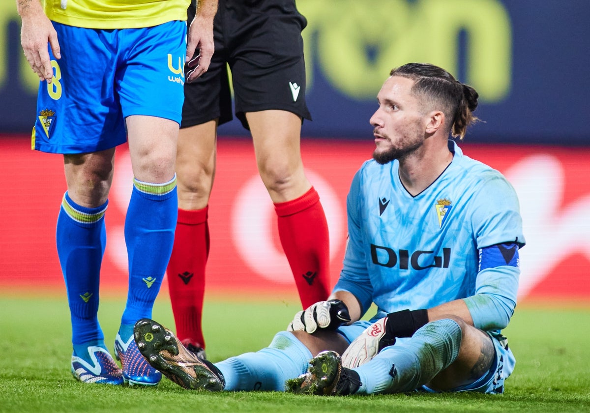 Ledesma se lesionó en el encuentro ante el Real Madrid.