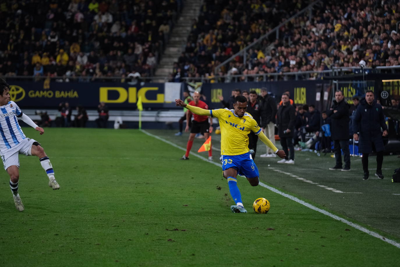 Las mejores imágenes del Cádiz CF - Real Sociedad