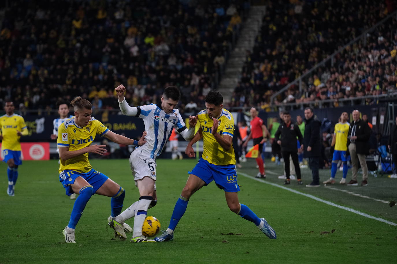 Las mejores imágenes del Cádiz CF - Real Sociedad