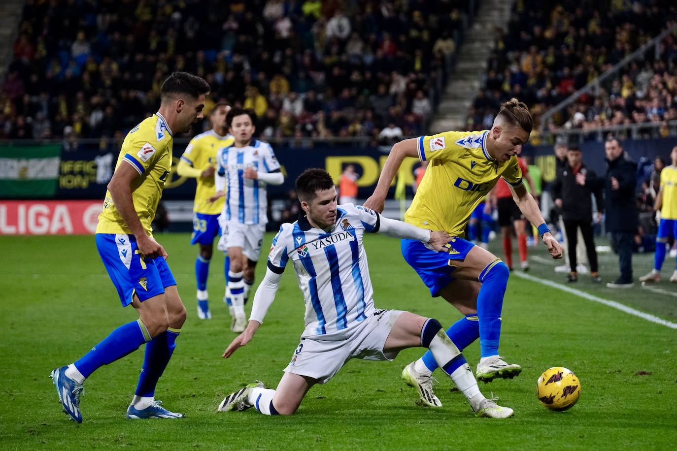 Las mejores imágenes del Cádiz CF - Real Sociedad