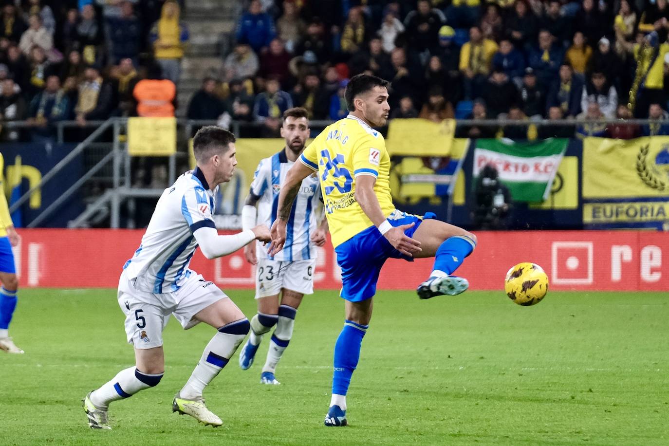Las mejores imágenes del Cádiz CF - Real Sociedad