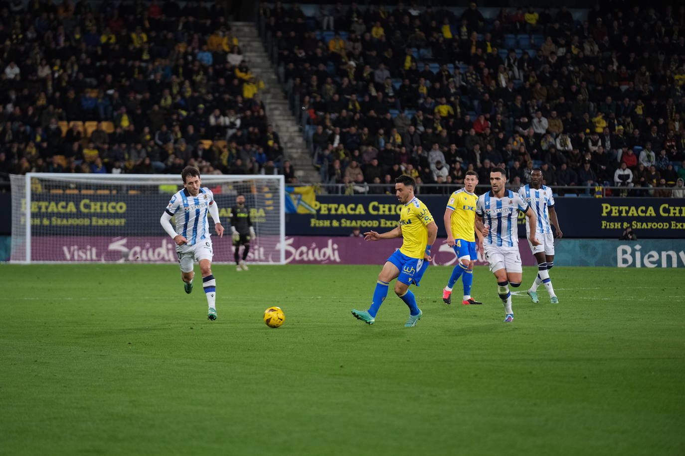 Las mejores imágenes del Cádiz CF - Real Sociedad