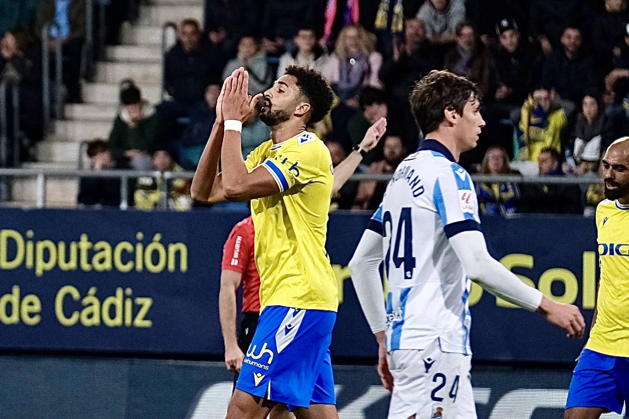 Las mejores imágenes del Cádiz CF - Real Sociedad