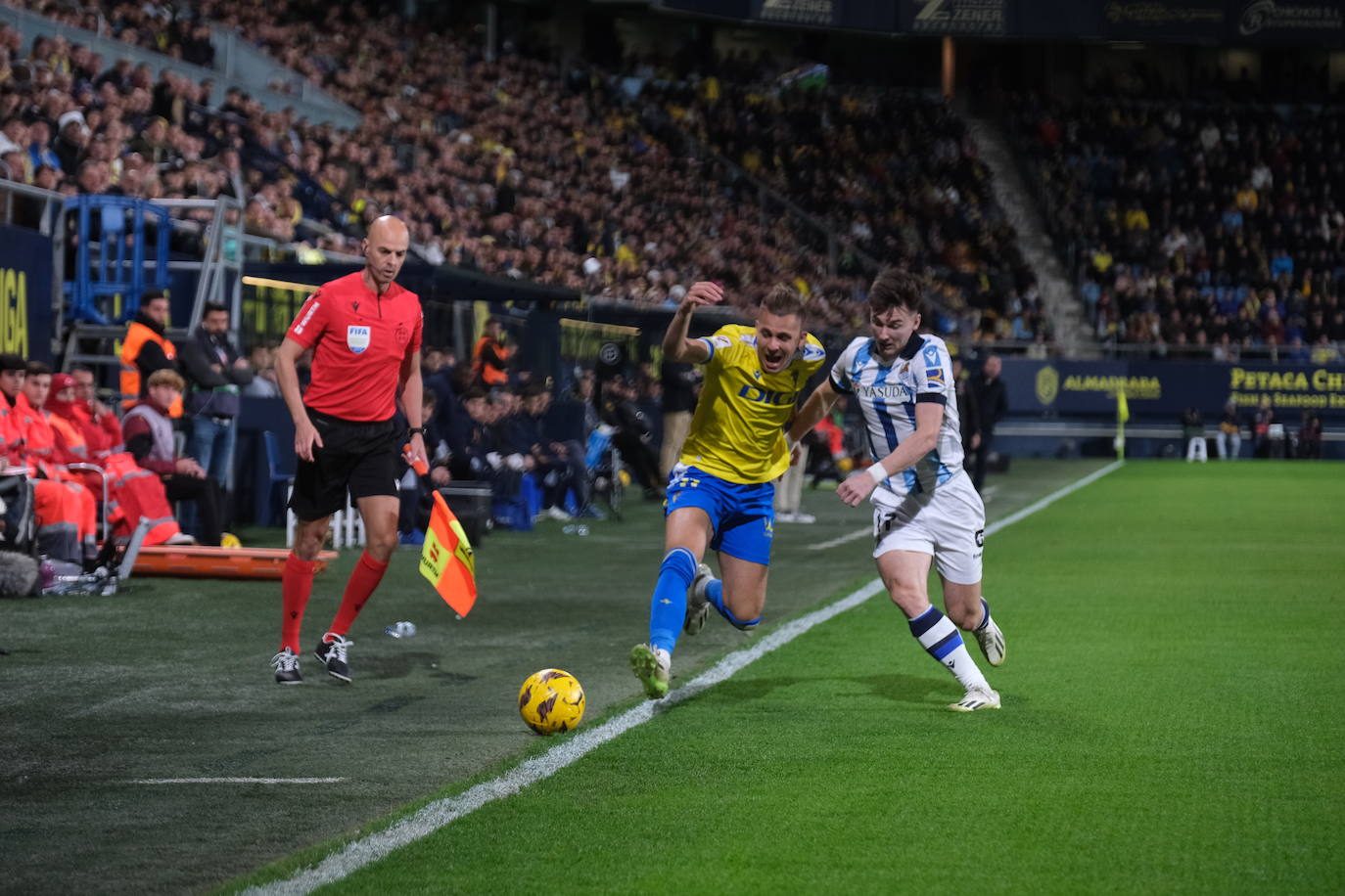 Las mejores imágenes del Cádiz CF - Real Sociedad