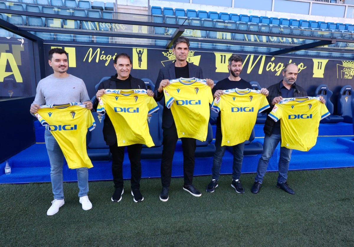 Joao Teixeira, Gabriel Macaya, Pellegrino, Xavier Tamarit y Carlos Compagnucci