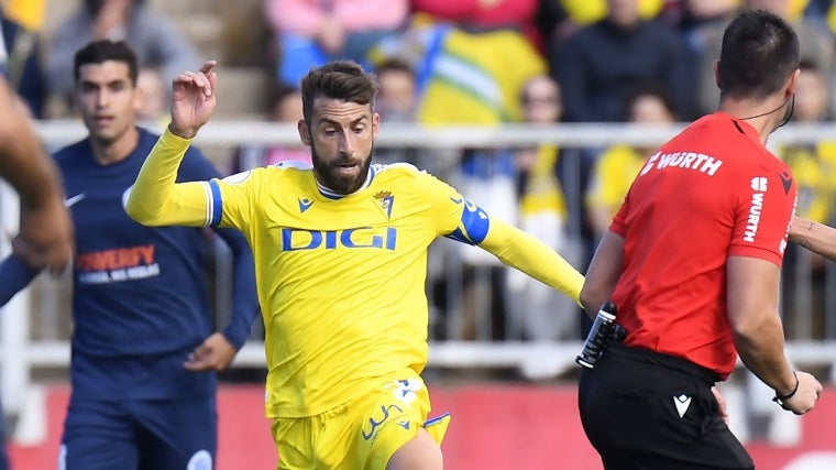 José Mari se despide como jugador del Cádiz CF.