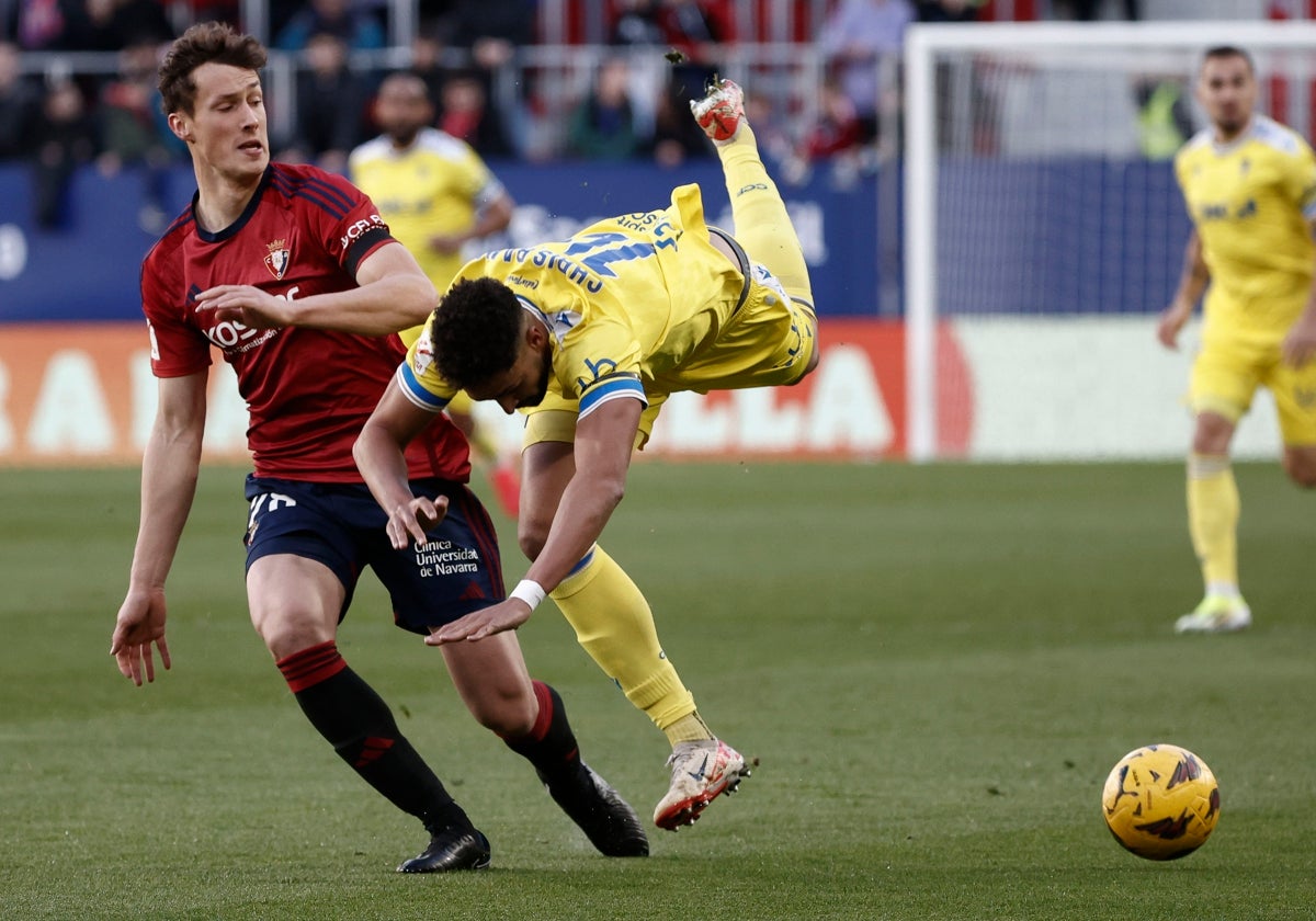 Osasuna - Cádiz, resumen, resultado y goles (2-0)