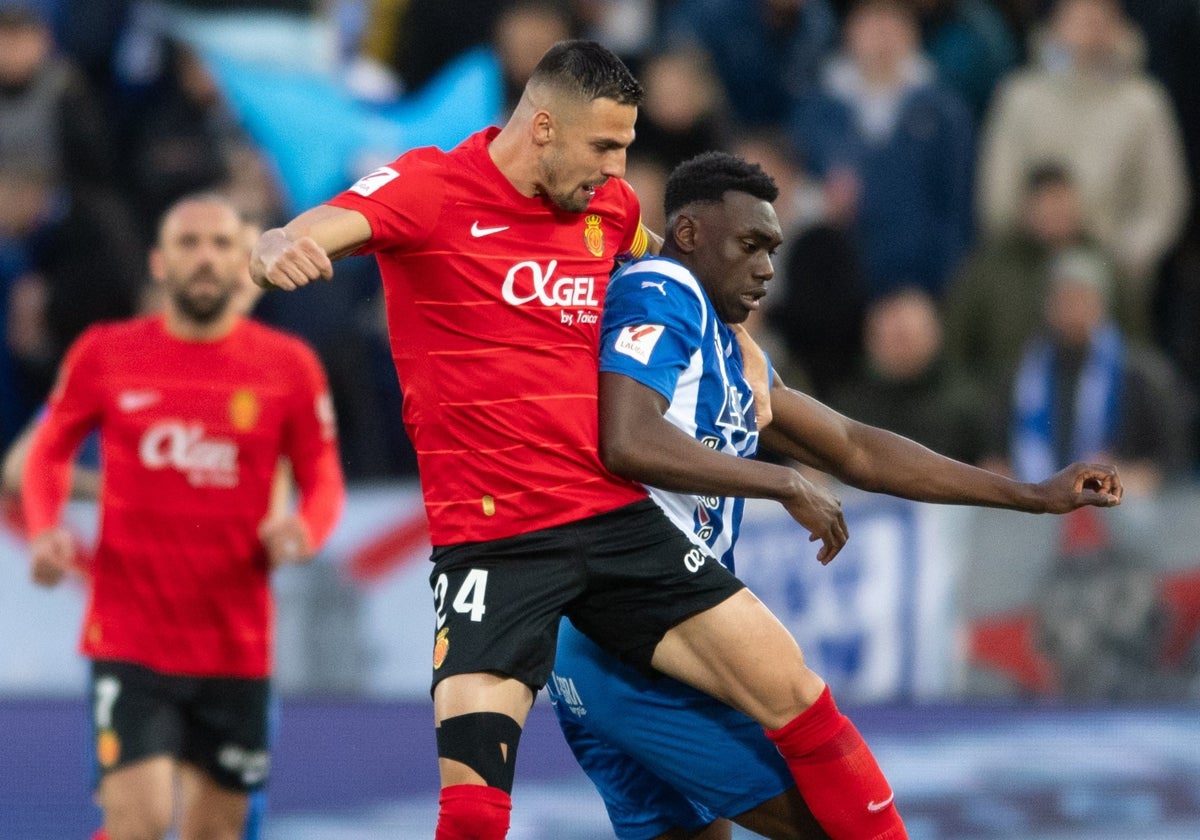 El Deportivo Alavés recibió al Mallorca en Mendizorroza.