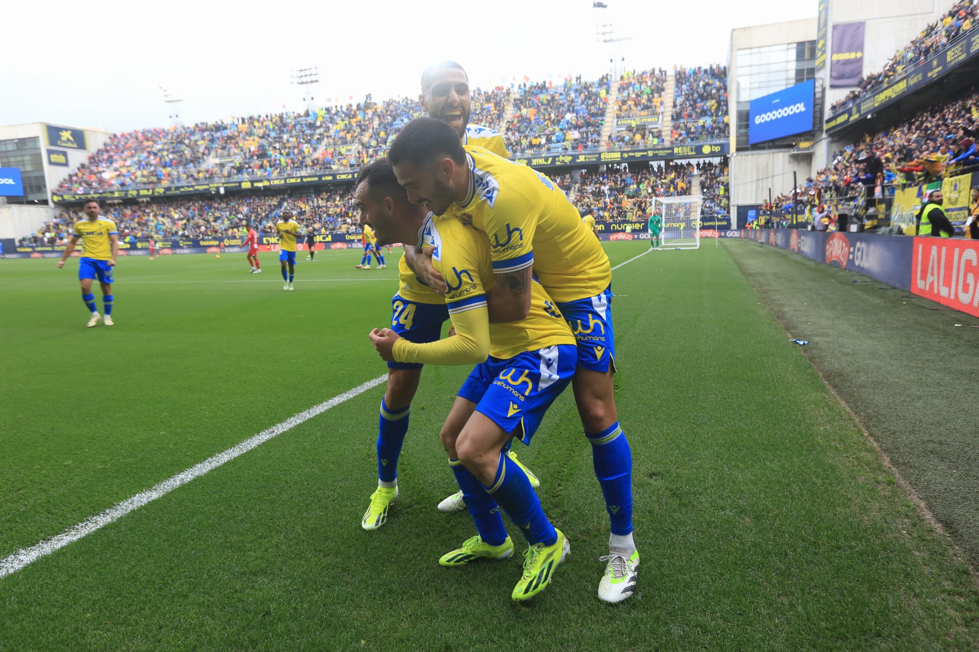 Las mejores imágenes del triunfo del Cádiz ante el Atlético de Madrid